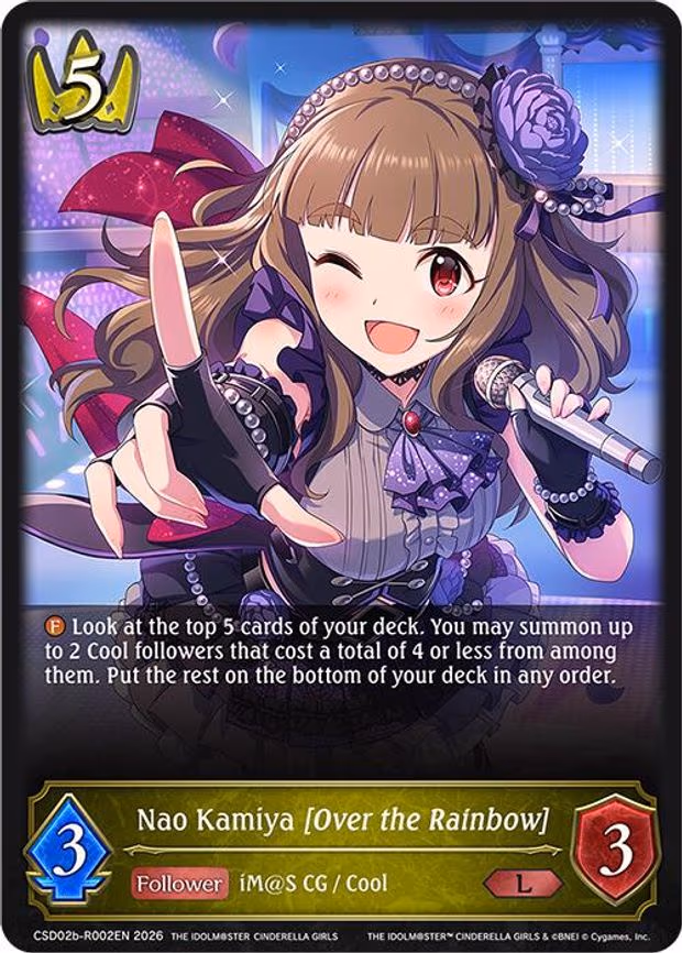 Nao Kamiya [Over the Rainbow] (Reprint) - Legendary (CSD02b-R002EN)