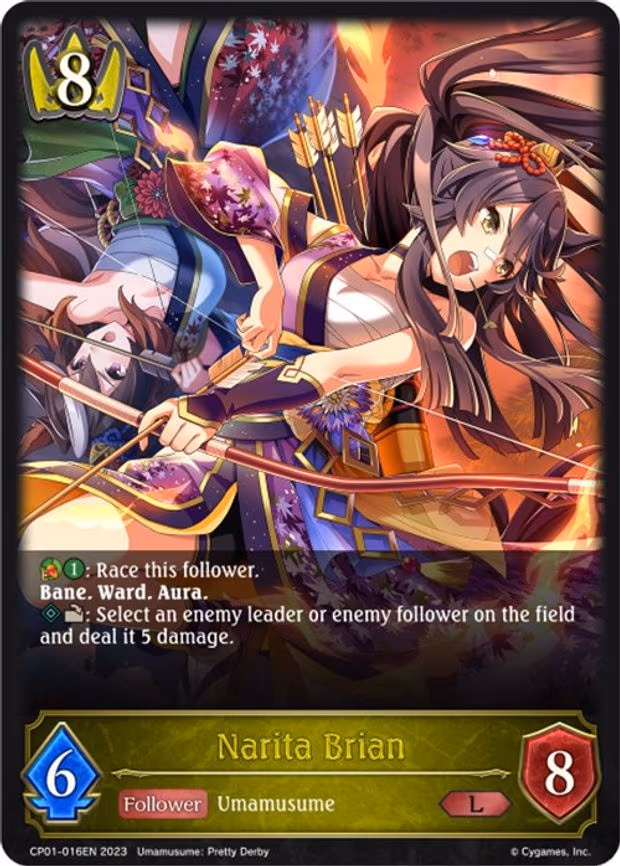 Narita Brian - Legendary (CP01-016EN)