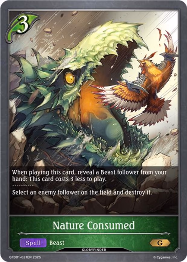 Nature Consumed - Gold (GFD01-021EN)