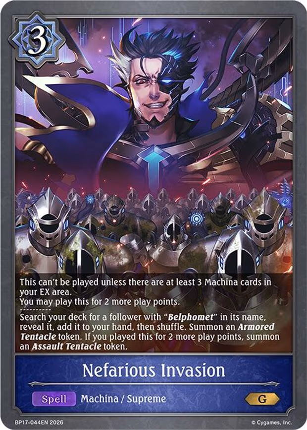 Nefarious Invasion - Gold (BP17-044EN)