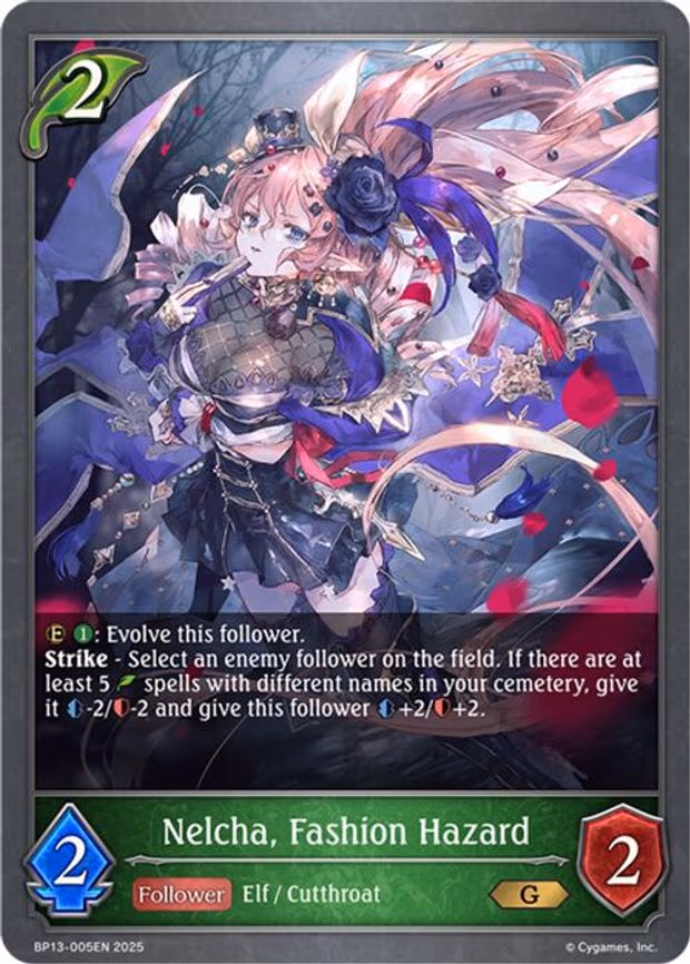 Nelcha, Fashion Hazard - Gold (BP13-005EN)