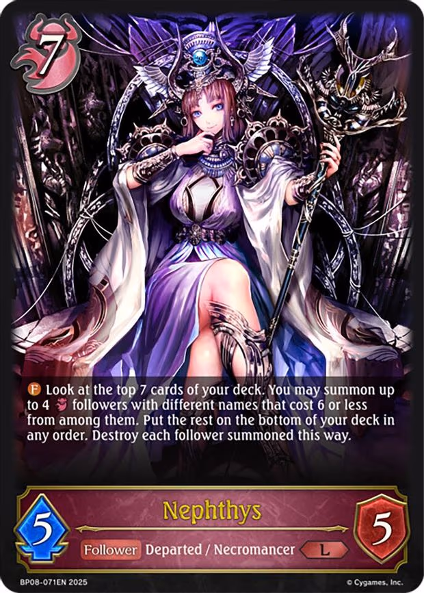 Nephthys - Legendary (BP08-071EN)