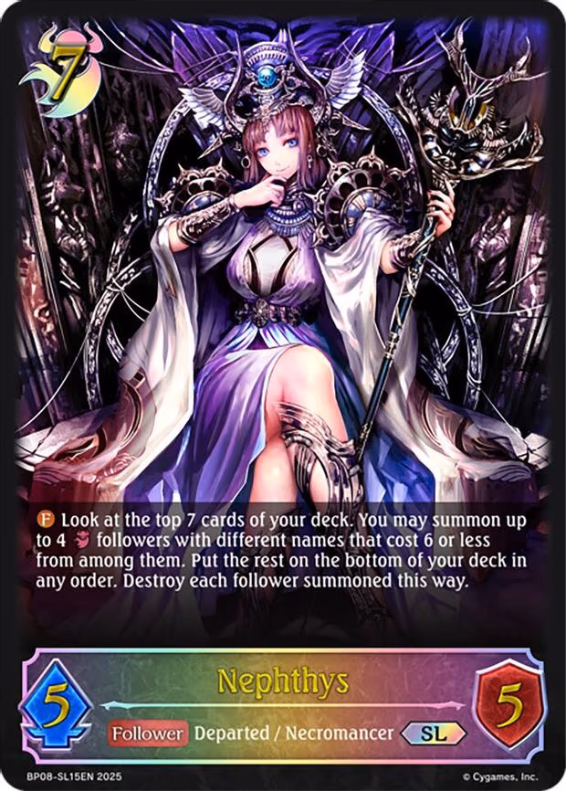 Nephthys - Super Legendary (BP08-SL15EN)