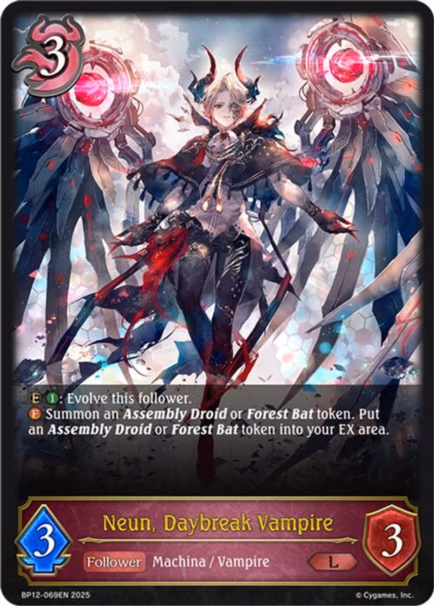 Neun, Daybreak Vampire - Legendary (BP12-069EN)