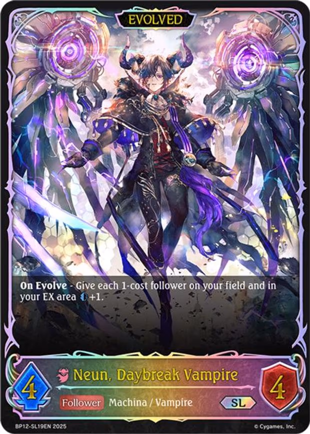 Neun, Daybreak Vampire - Super Legendary (BP12-SL19EN)