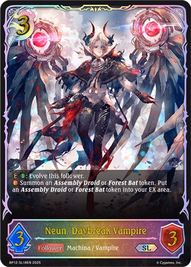 Neun, Daybreak Vampire - Super Legendary (BP12-SL18EN)