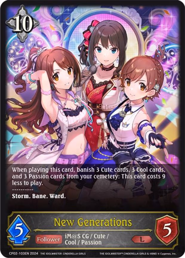 New Generations - Legendary (CP02-103EN)