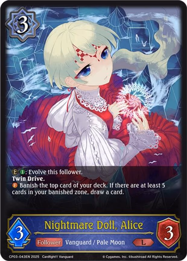 Nightmare Doll, Alice - Legendary (CP03-043EN)