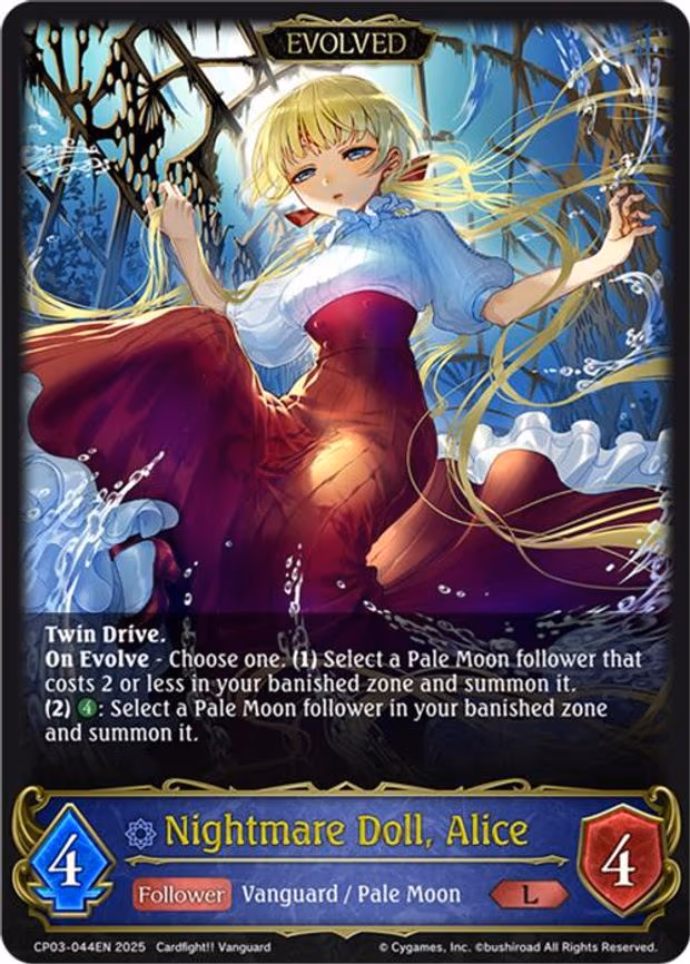 Nightmare Doll, Alice - Legendary (CP03-044EN)