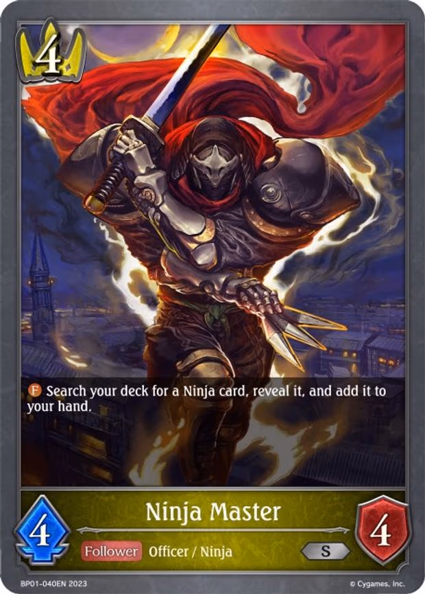 Ninja Master - Silver (BP01-040EN)