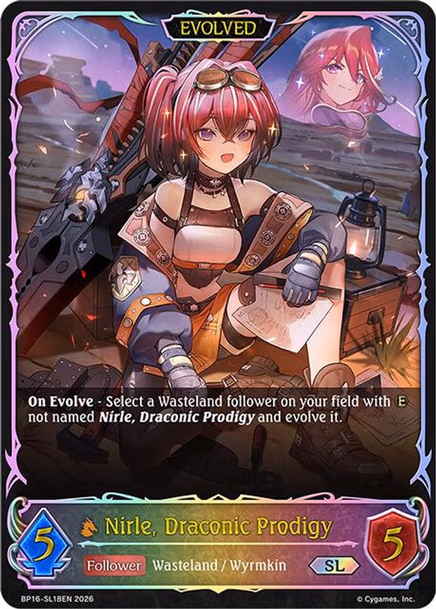 Nirle, Draconic Prodigy - Super Legendary (BP16-SL18EN)