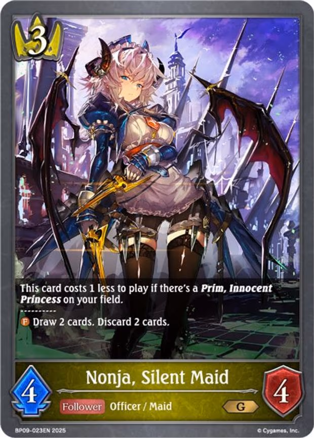 Nonja, Silent Maid - Gold (BP09-023EN)