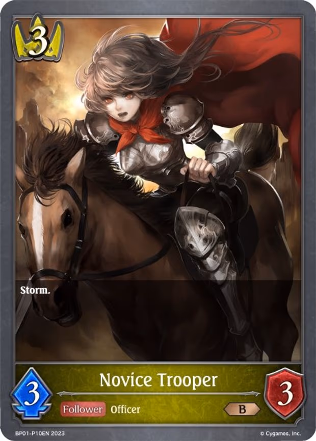 Novice Trooper - P10EN - Premium (BP01-P10EN)