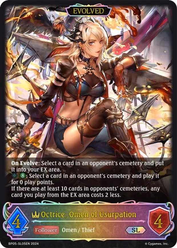 Octrice, Omen of Usurpation