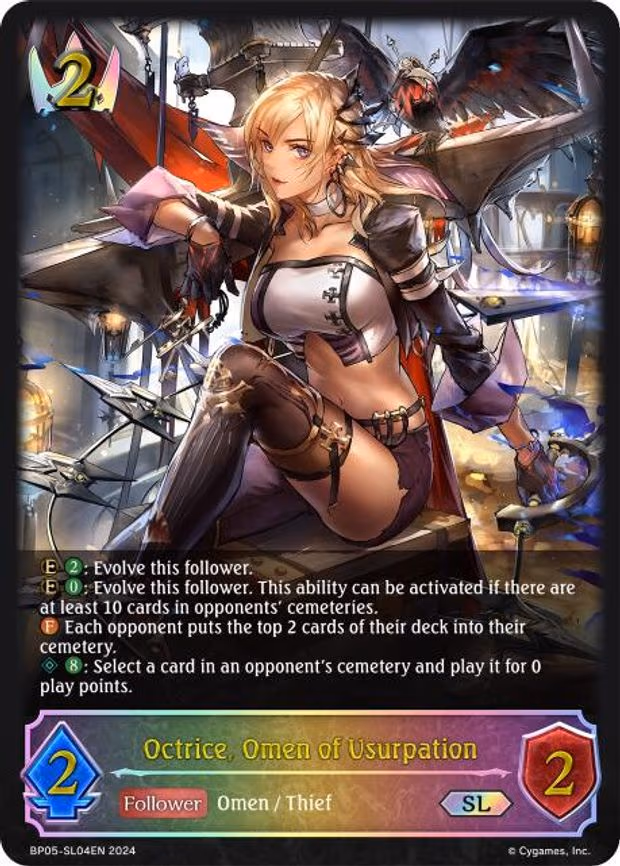 Octrice, Omen of Usurpation