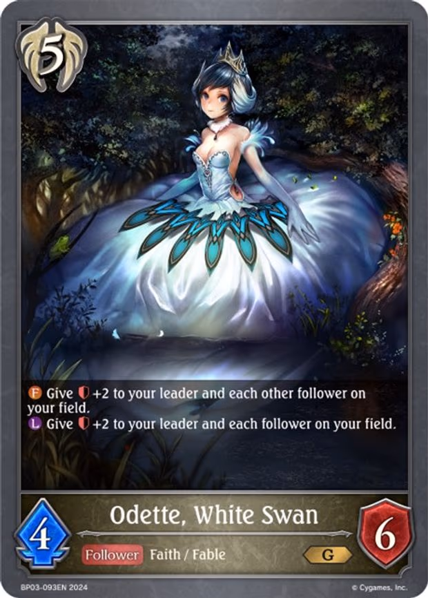 Odette, White Swan - Gold (BP03-093EN)