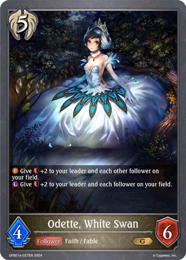 Odette, White Swan - Gold (GFB01d-027EN)