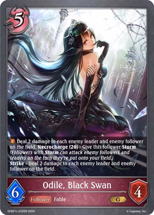 Odile, Black Swan - Gold (GFB01c-032EN)