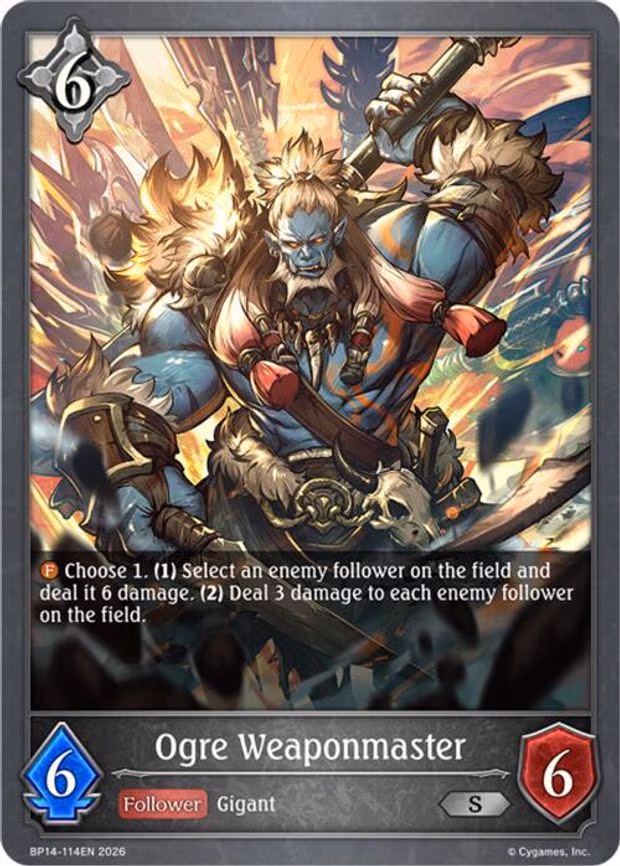 Ogre Weaponmaster - Silver (BP14-114EN)