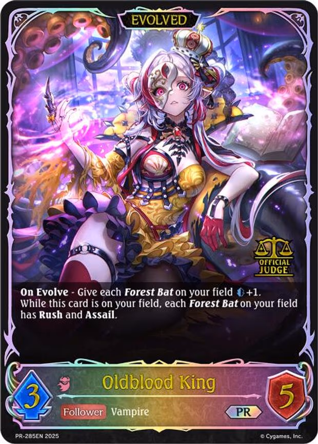 Oldblood King (Evolved) (Official Judge) - Promo (PR-285EN)
