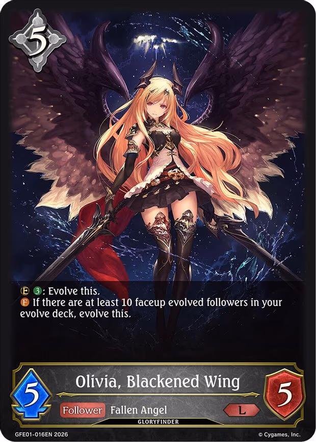 Olivia, Blackened Wing - Legendary (GFE01-016EN)