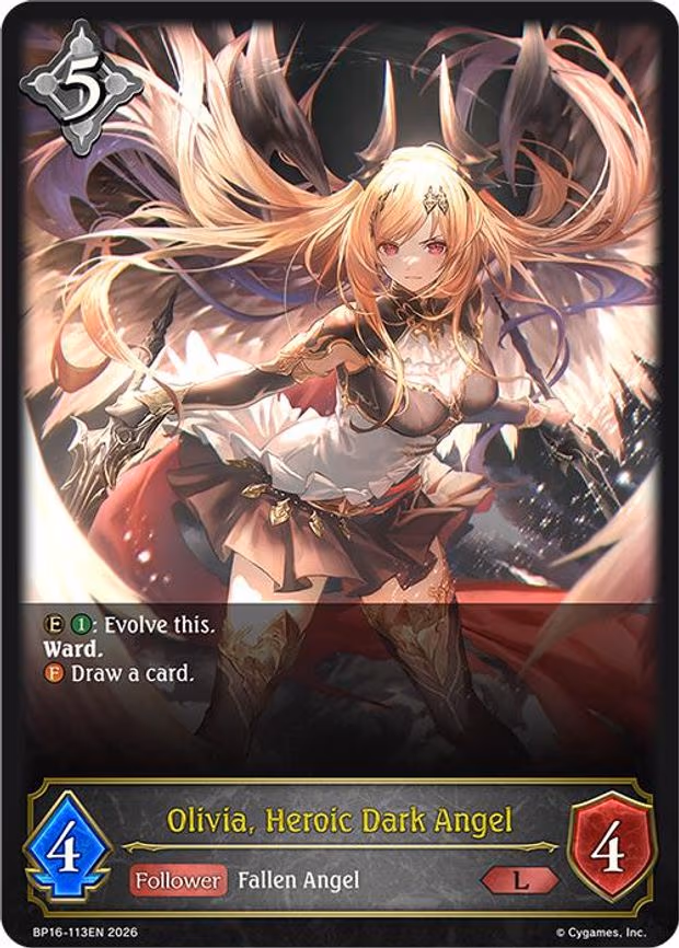 Olivia, Heroic Dark Angel - Legendary (BP16-113EN)