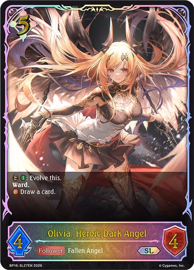 Olivia, Heroic Dark Angel - Super Legendary (BP16-SL27EN)