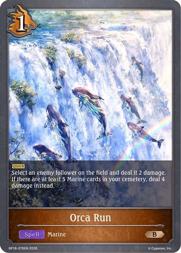Orca Run - Bronze (BP18-076EN)