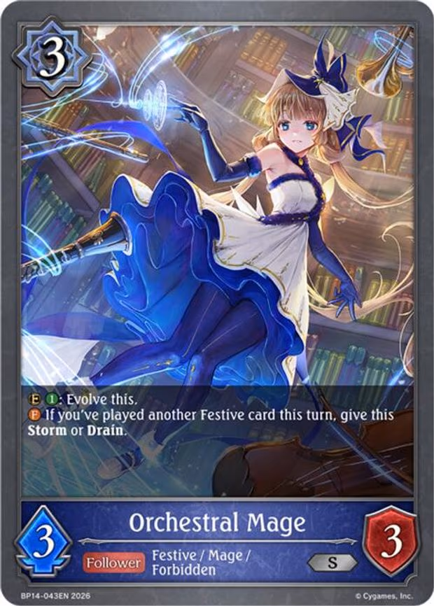 Orchestral Mage - Silver (BP14-043EN)