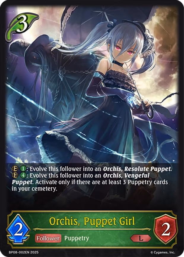 Orchis, Puppet Girl - Legendary (BP08-002EN)