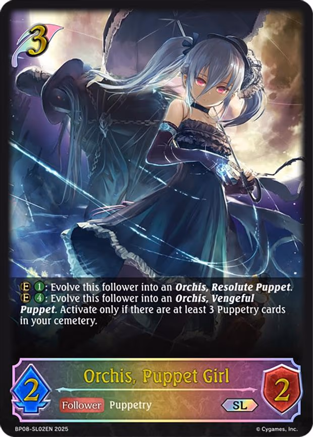 Orchis, Puppet Girl - Super Legendary (BP08-SL02EN)