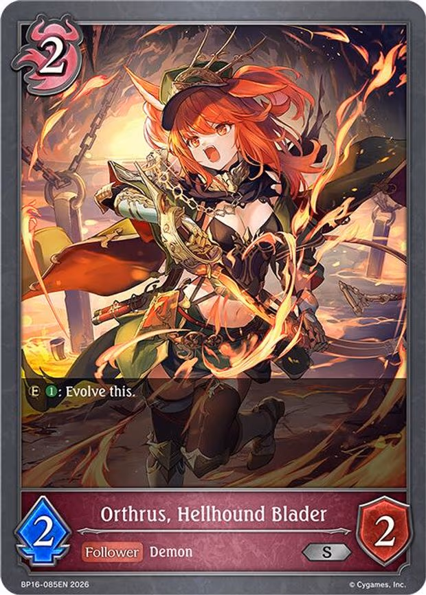 Orthrus, Hellhound Blader - Silver (BP16-085EN)