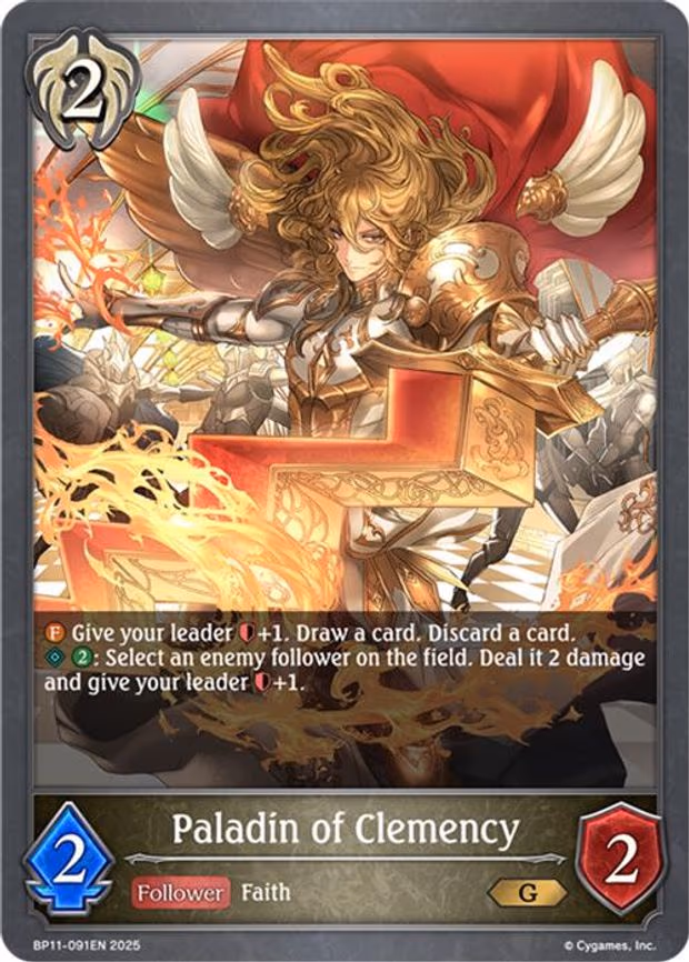 Paladin of Clemency - Gold (BP11-091EN)