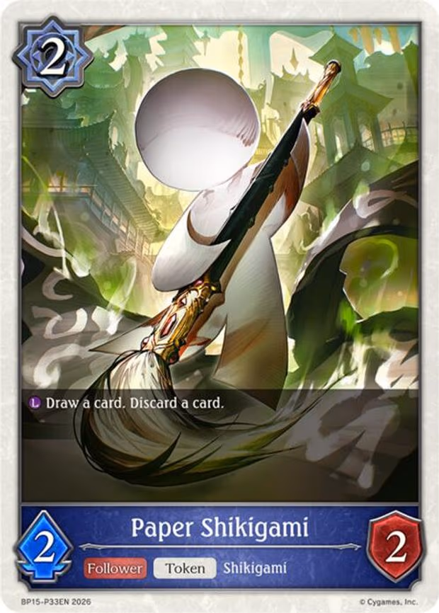 Paper Shikigami - Premium (BP15-P33EN)