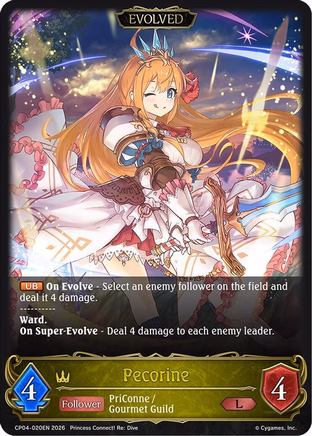 Pecorine - Legendary (CP04-020EN)