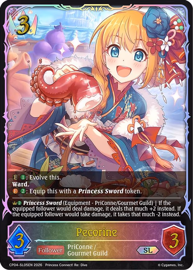 Pecorine - Super Legendary (CP04-SL05EN)