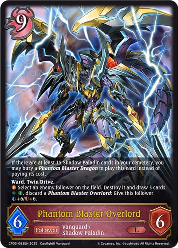Phantom Blaster Overlord - Legendary (CP03-083EN)