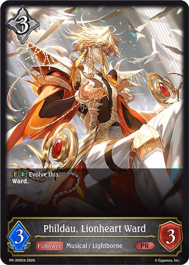 Phildau, Lionheart Ward - Promo (PR-392EN)