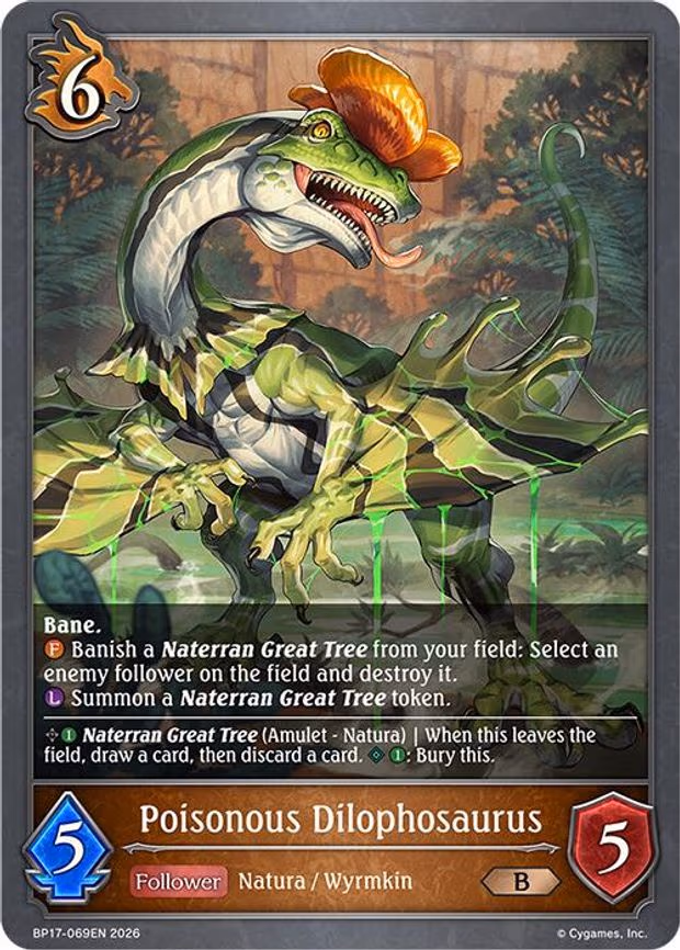 Poisonous Dilophosaurus - Bronze (BP17-069EN)