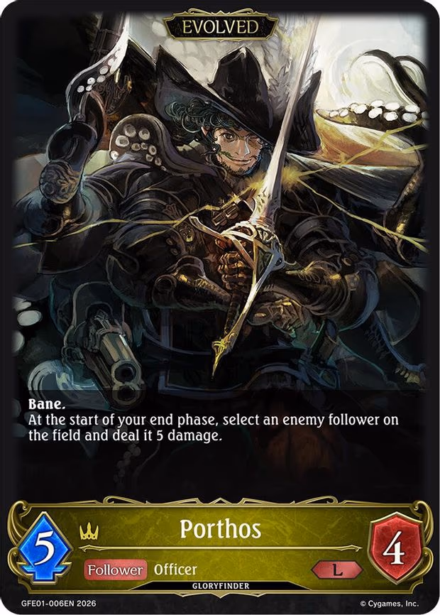 Porthos - Legendary (GFE01-006EN)