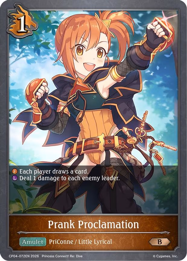 Prank Proclamation - Bronze (CP04-072EN)