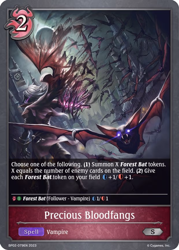Precious Bloodfangs - Silver (BP02-079EN)