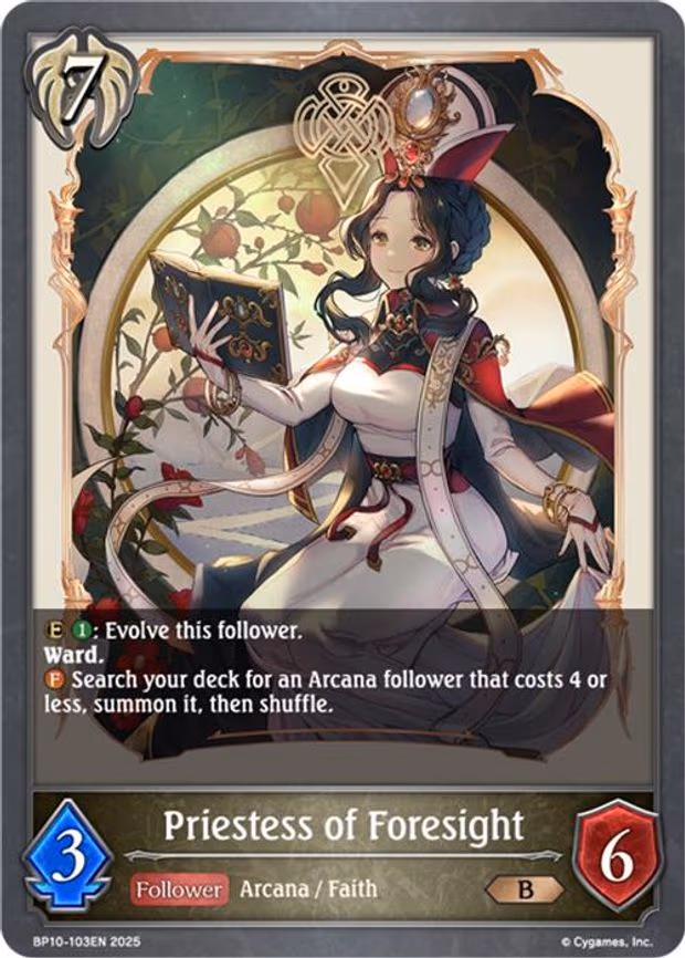 Priestess of Foresight - Bronze (BP10-103EN)