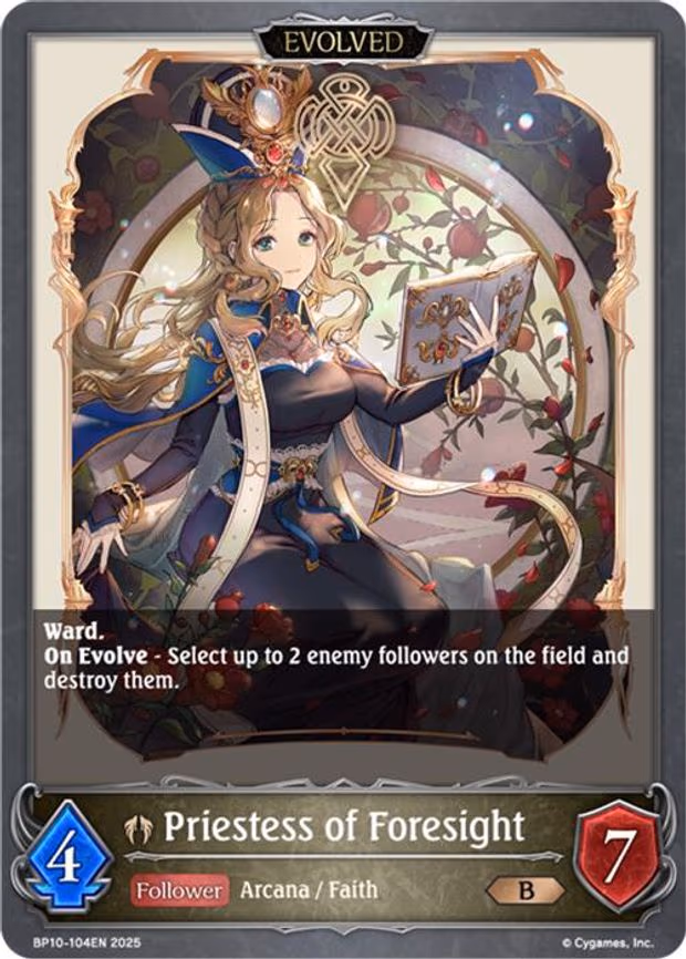 Priestess of Foresight - Bronze (BP10-104EN)