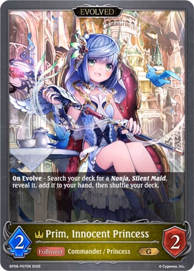 Prim, Innocent Princess (Evolved) - P07EN - Premium (BP09-P07EN)
