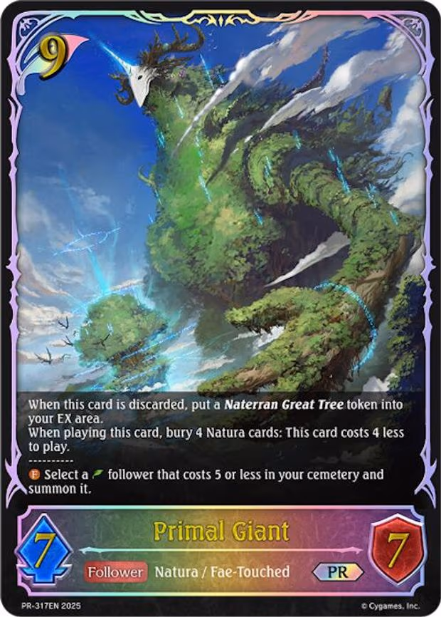 Primal Giant - Promo (PR-317EN)