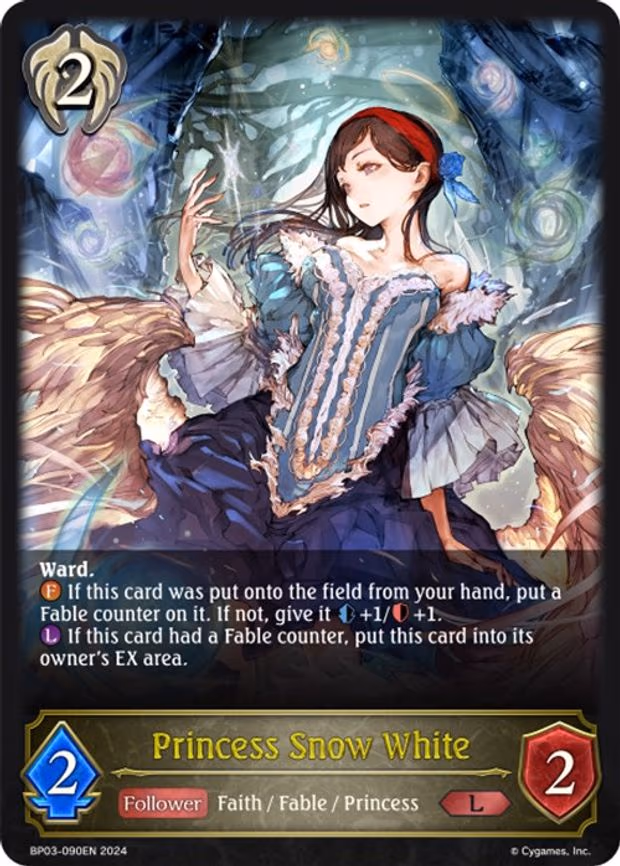 Princess Snow White - Legendary (BP03-090EN)