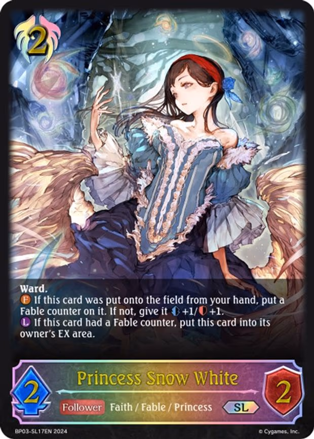 Princess Snow White - Super Legendary (BP03-SL17EN)
