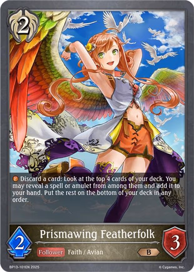 Prismawing Featherfolk - Bronze (BP13-101EN)