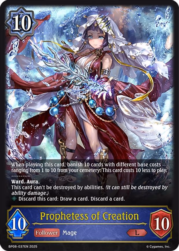 Prophetess of Creation - Legendary (BP08-037EN)